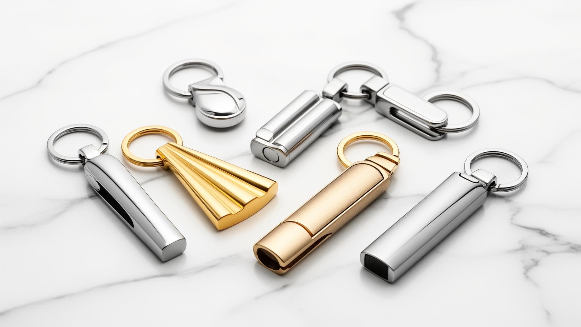 Premium metal ve gold kaplama anahtarlıklar — toptan anahtarlık çeşitleri